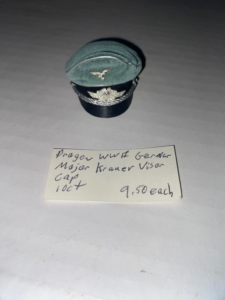 Dragon German Major Krauer Visor Cap 1/6 Scale Figure Gear & Accessories