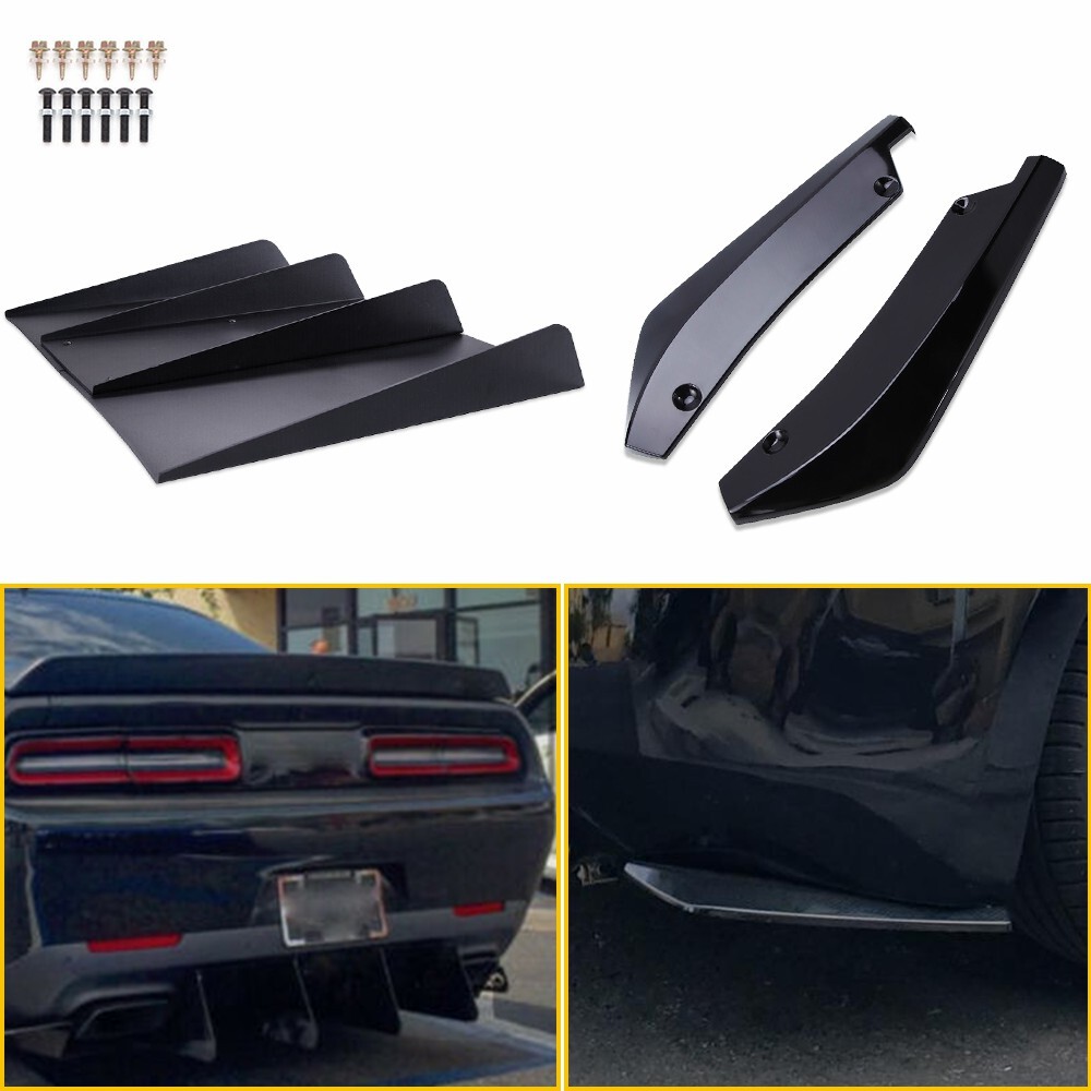Acura RLX TL TLX Rear Diffuser with Spats Splitter & Chin Lip
