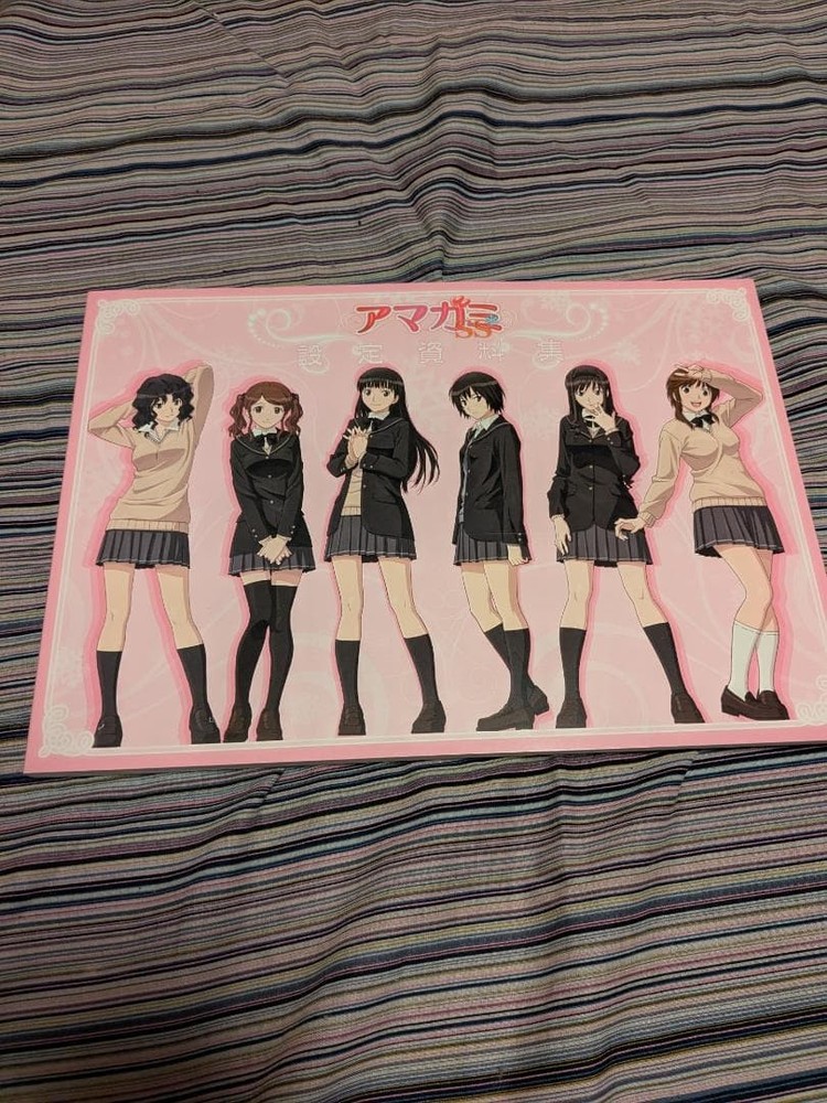 Amagami SS Design Works Art Book Movic  No Damage