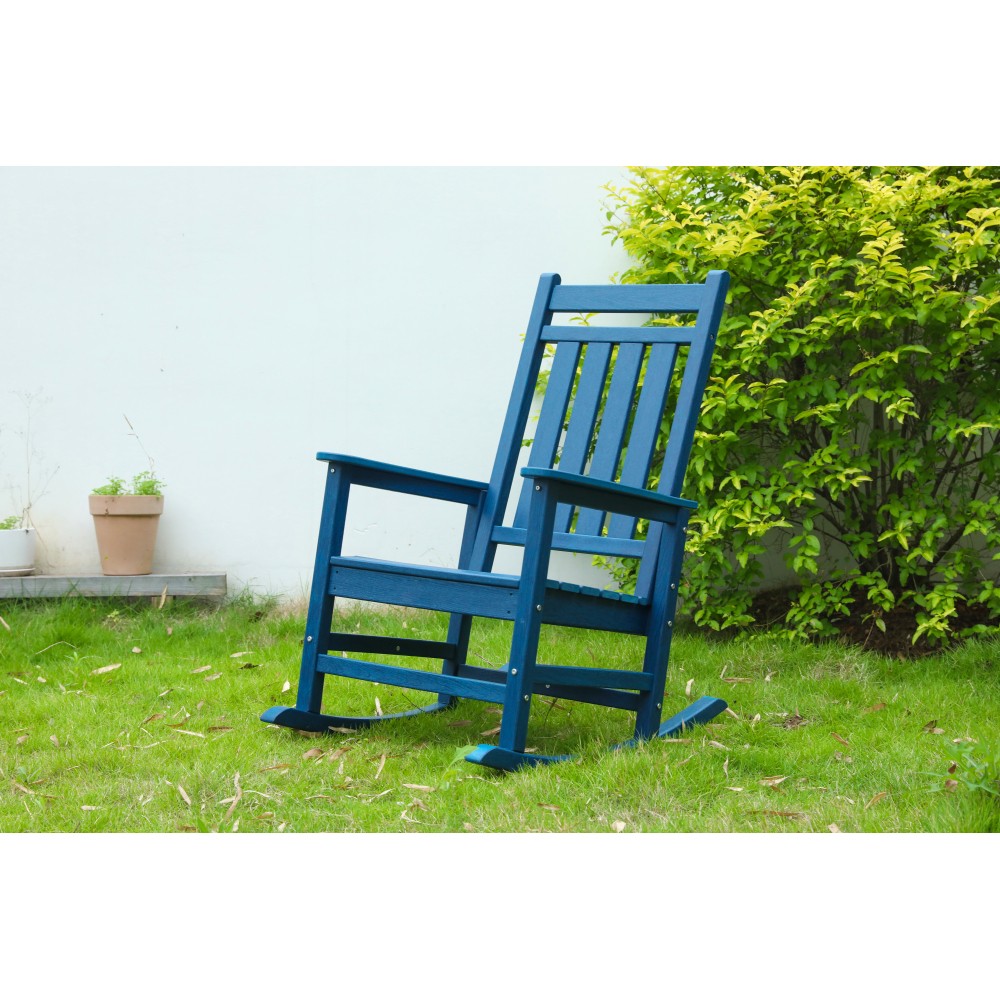Oversized Rocking Chair Outdoor Rocking Chair Resistant Porch Rocker