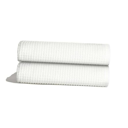 Terry Cotton Towels (2X Bath Towels)- Quick Dry Towels 2x Bath Towel White