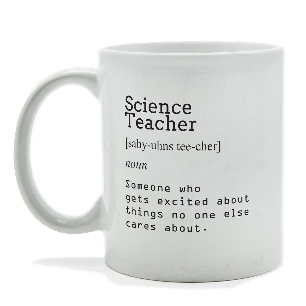 Science Teacher Definition Funny Mug ~ Great Gift For Science Teacher Mug