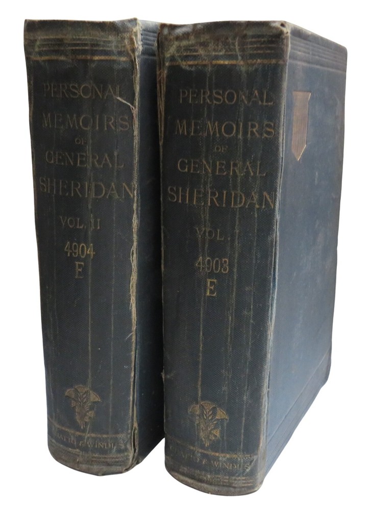 Personal Memoirs of P.H. Sheridan General U.S. Army In 2 Volumes 1888 Books