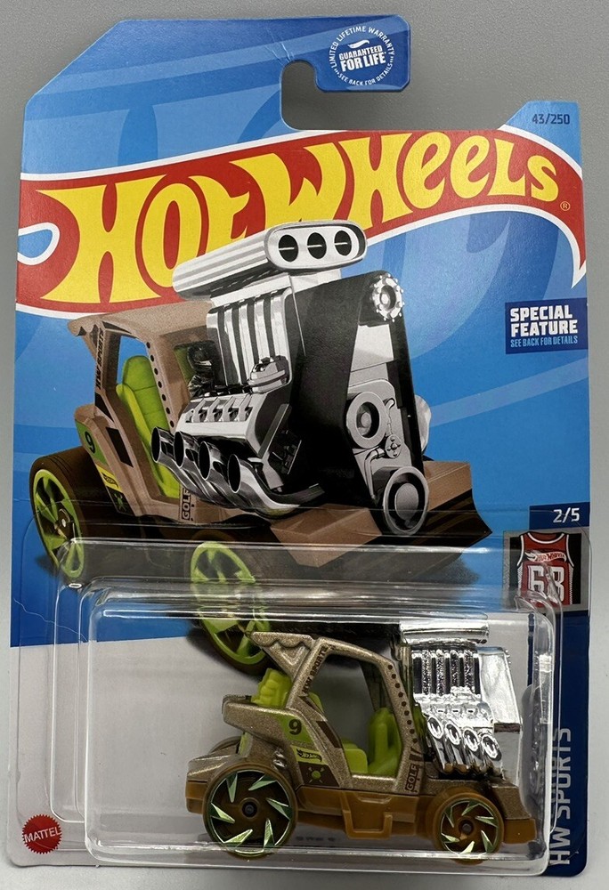 Hot Wheels Tee’D Off HW Sports Mattel Guaranteed For Life 2021