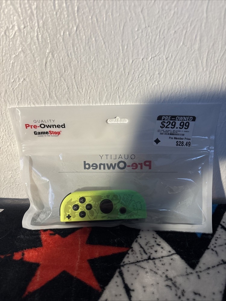 Nintendo Switch Joy-Con (Right Only) - Splatoon 3 Edition