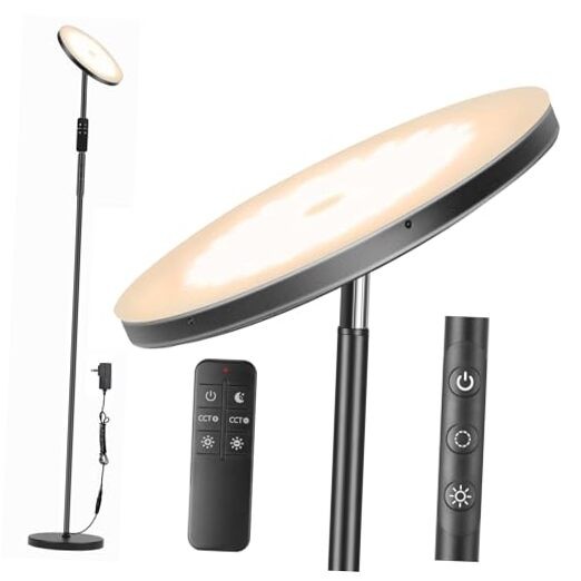 LED Floor Lamp for Bedroom, 36W 3600LM Super Bright 350W Equivalent 36.0 Watts