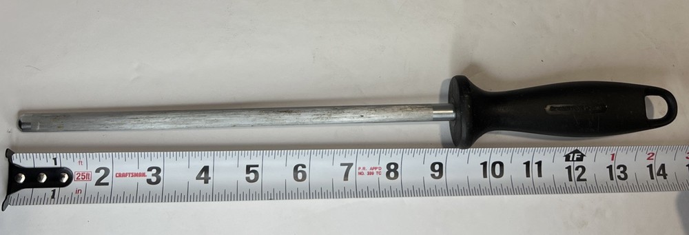 ZWILLING J.A. Henckels 9-Inch German Chef Knife Sharpening Steel Rod  
