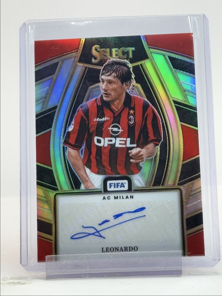 LEONARDO 2023 SELECT AUTOGRAPH FIFA SOCCER SILVER AUTO Q0902