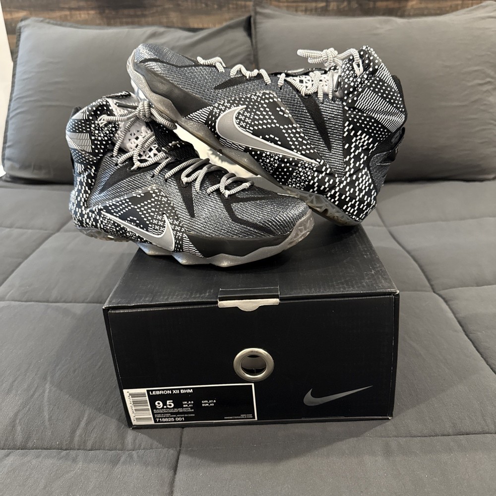 Nike LeBron 12 BHM Size 9.5