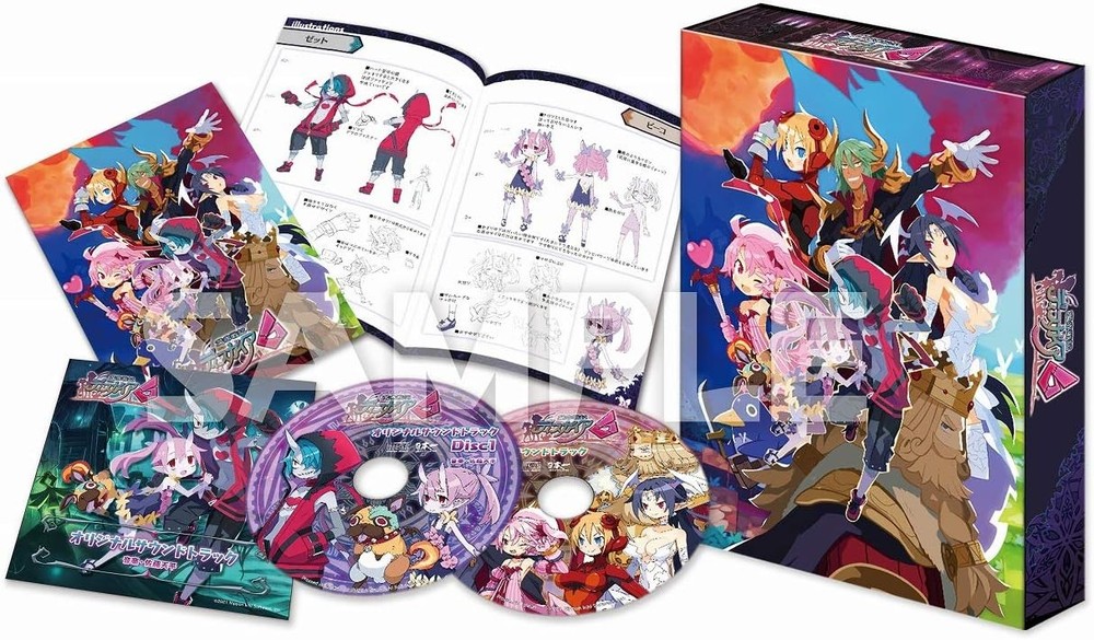 Makai Senki Disgaea 6 First Limited Edition [Limited Edition Inc... book form JP