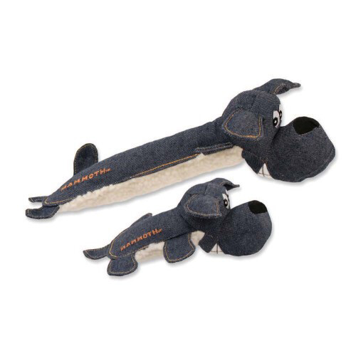 Mammoth Pet Products Squeakies Dog Toy Dog Denim with L