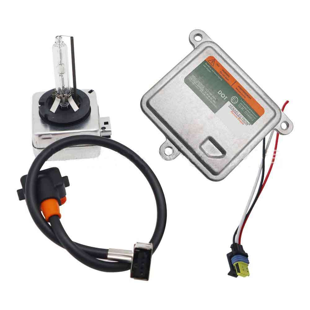 For Lincoln MKX Ford Xenon HID Headlight Ballast Control Module & HID Bulb Set