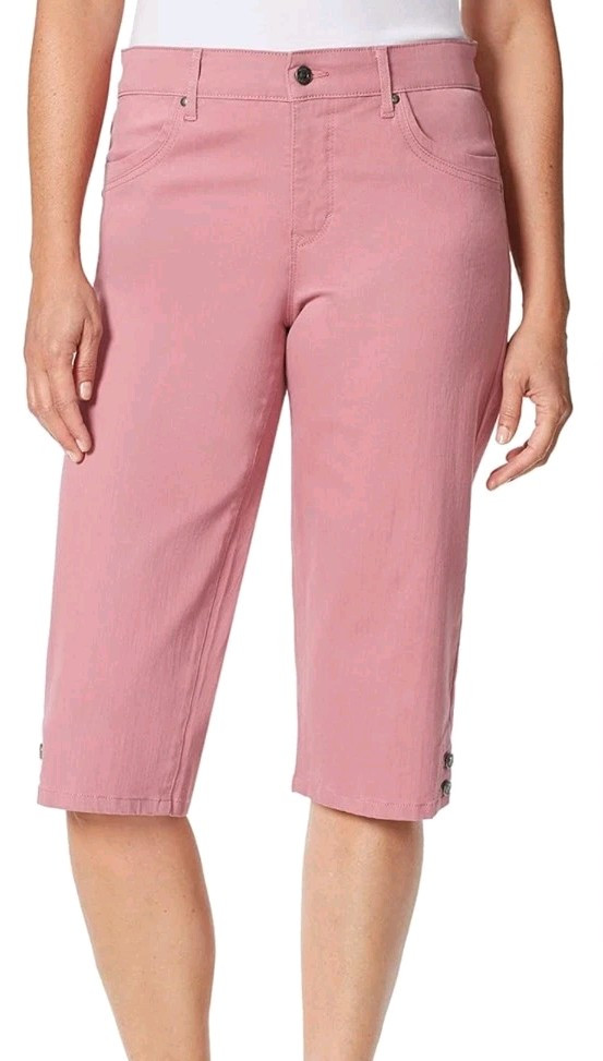 Gloria Vanderbilt Kaia Persimmon Stretch Skimmer Women's Size 12 MSRP $52