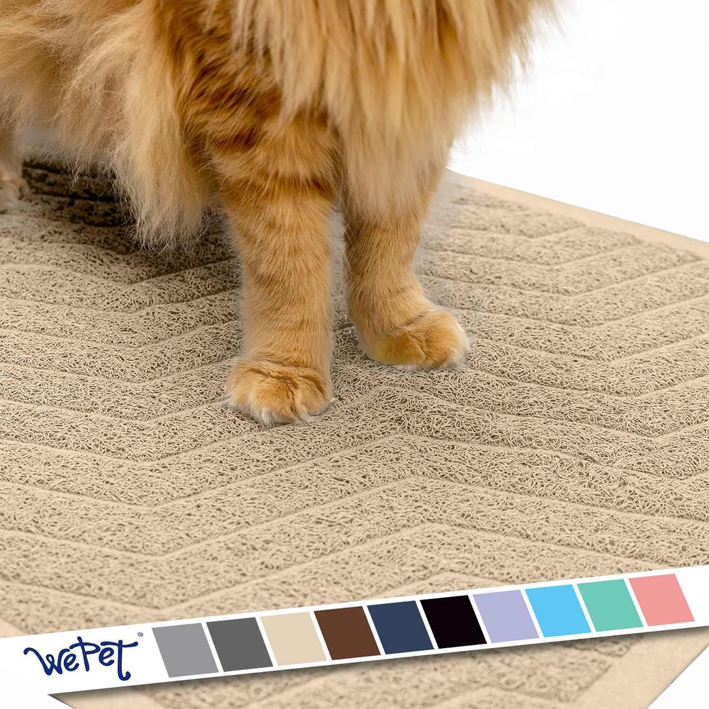 XL Large Cat Litter Box Mat Pad Pet Kitty Clean Easy Cleaning Floor Protecter