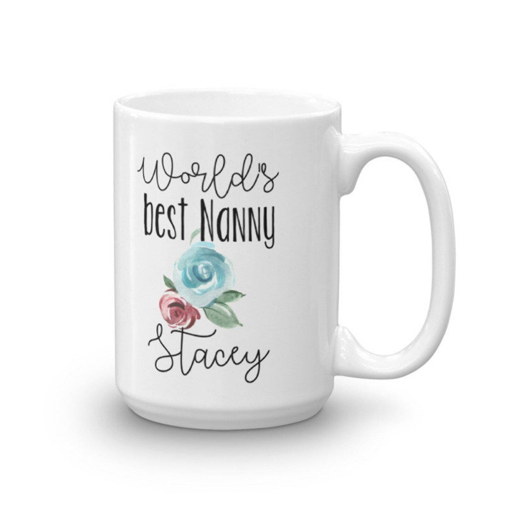 Custom Thank You Nanny Mug - Personalized Gift for Caregivers