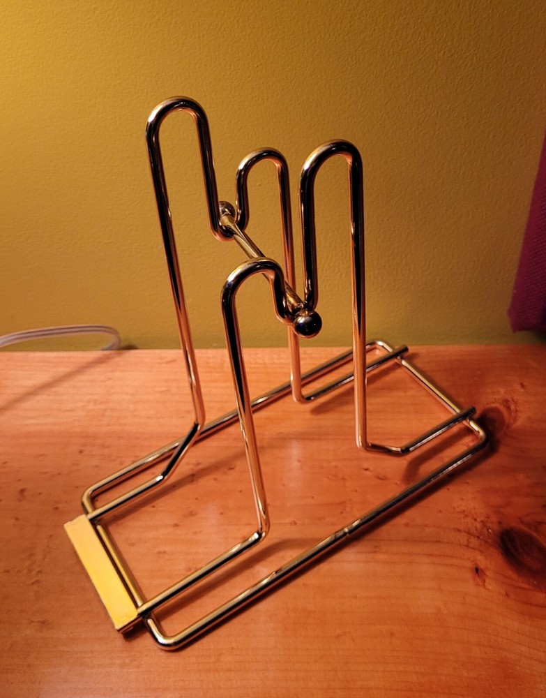 Brass Plated Ticket Dispenser for Single & Double Rolls- NEW/SEALED