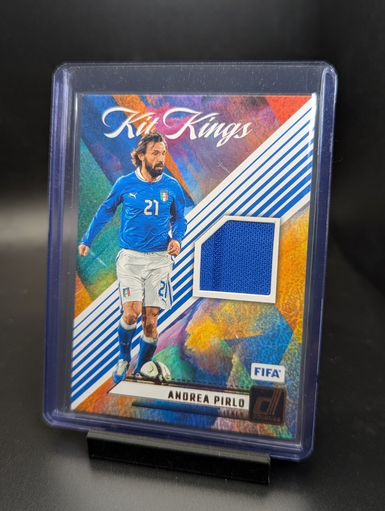 2024-25 Donruss FIFA Andrea Pirlo Kit Kings Player Worn Patch Italy