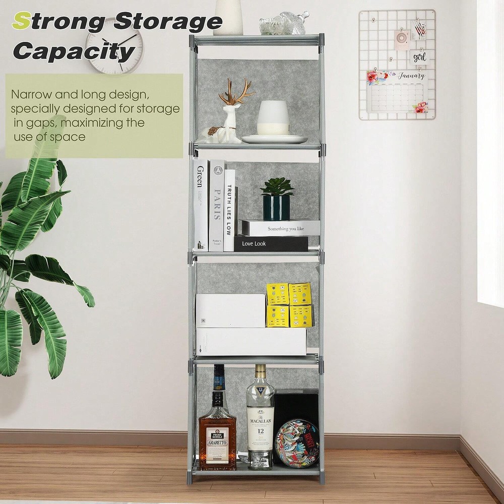 4-Cube Storage Organizer - DIY Space-Saving Easy Assembly for Any Room