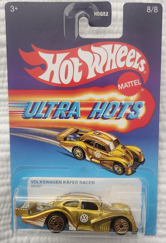 Hot Wheels Ultra Hots Volkswagen Kafer Racer Gold HRX07 Target Exclusive Diecast