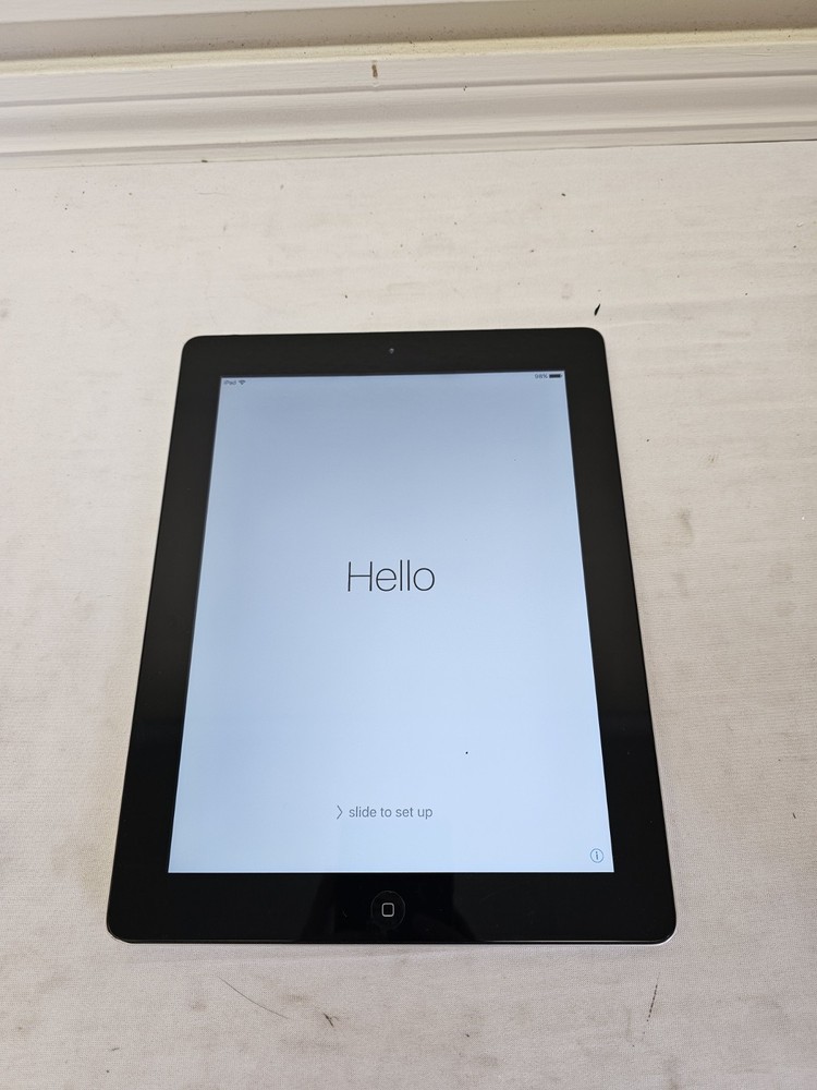 Apple iPad 2 A1416 Storage: 32GB Back of iPad is engraved - Tested and Works!