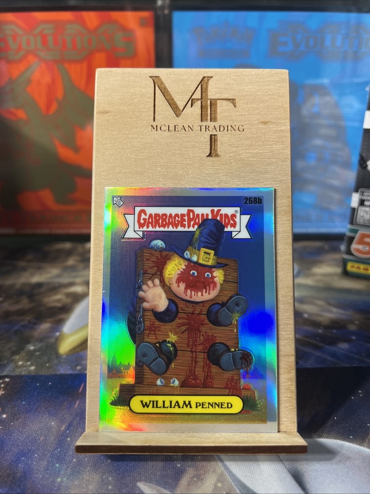 2024 Topps Garbage Pail Kids Chrome William Penned 268b Refractor Card