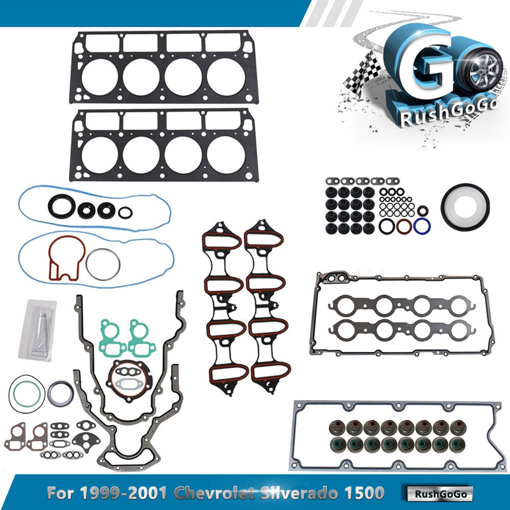 Chevrolet Tahoe Silverado GMC Sierra 5.3L 4.8L V8 1999-2001 Head Gasket Kit