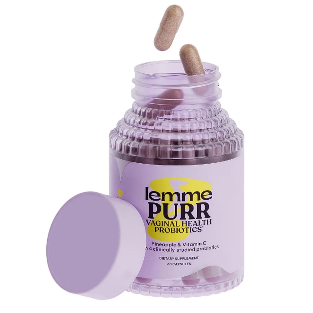 Lemme Purr Vaginal Probiotics | pH Balance & Fresh Odor Support Capsules