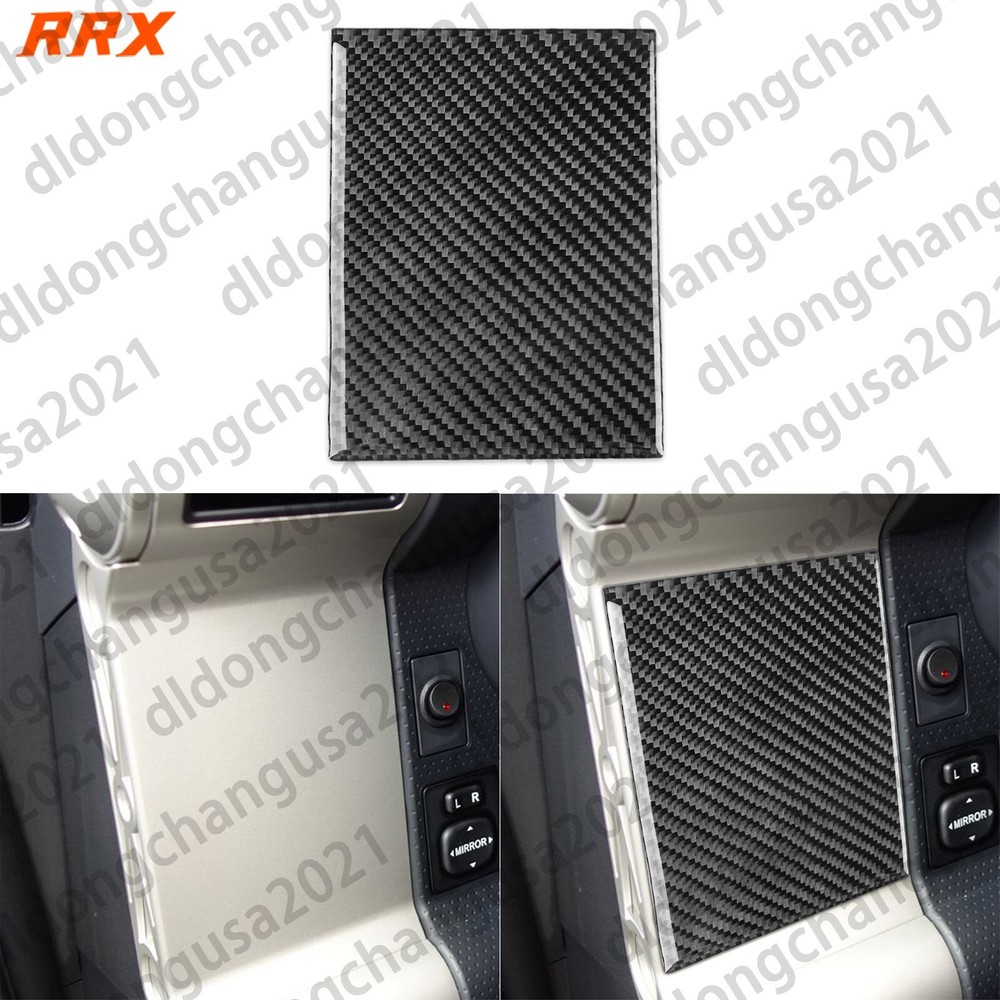 Real Carbon Fiber Driver Side Dashboard Panel Cover For Toyota FJ Cruiser 07-21