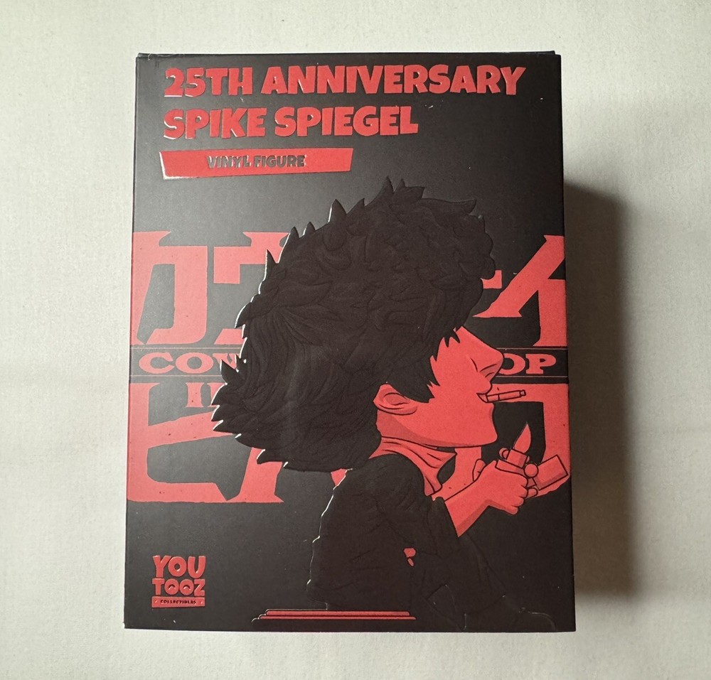 Youtooz Cowboy Bebop Spike Spiegel 25th Anniversary Figure SDCC Exclusive LE 500