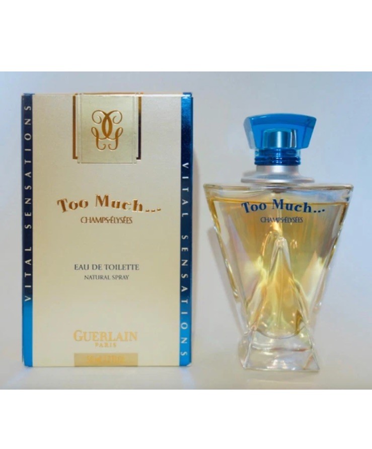Too Much Champs Elysees By Guerlain EDT Spray 1.7oz/50ml VINTAGE, OLD FORMULA