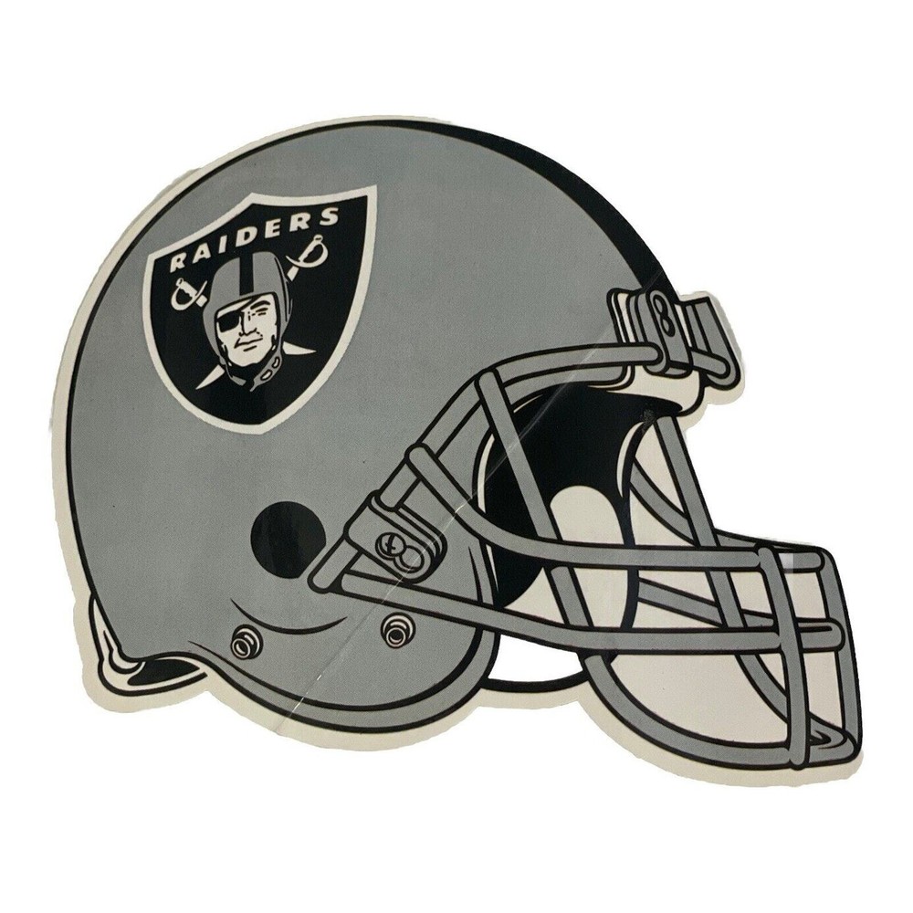 Las Vegas Raiders Helmet Vinyl Sticker Decal NFL