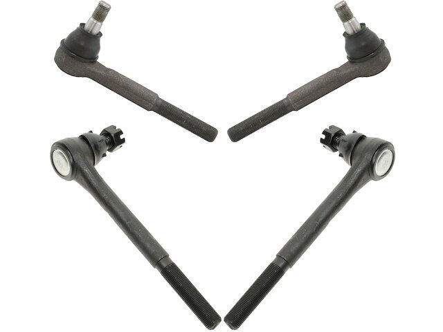 Front TRQ 4 Piece Tie Rod Set Tie Rod End Set fits Chevy G30 1975-1982 45GBVR