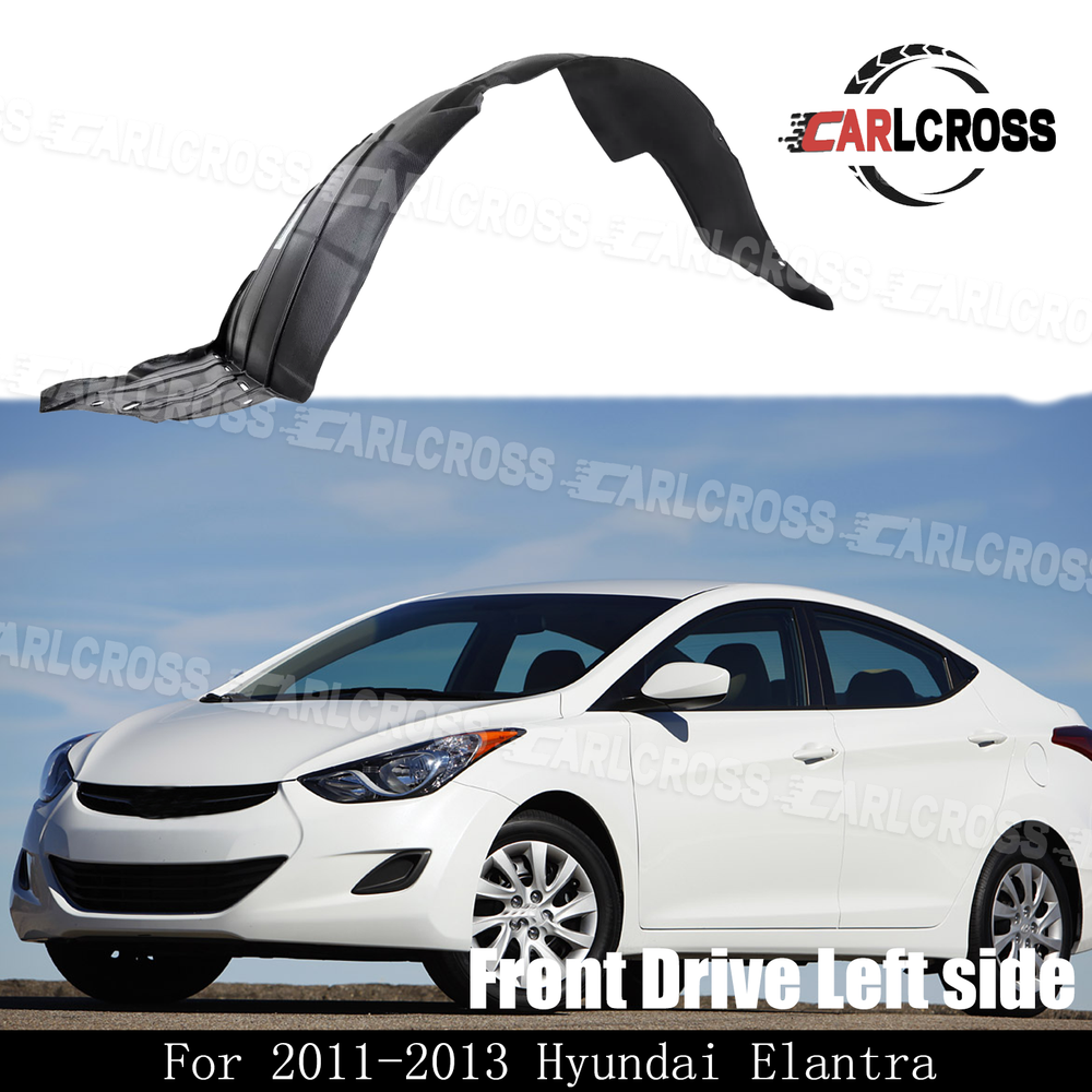 Front Drive Side Fender Liner For 2011-2013 Hyundai Elantra