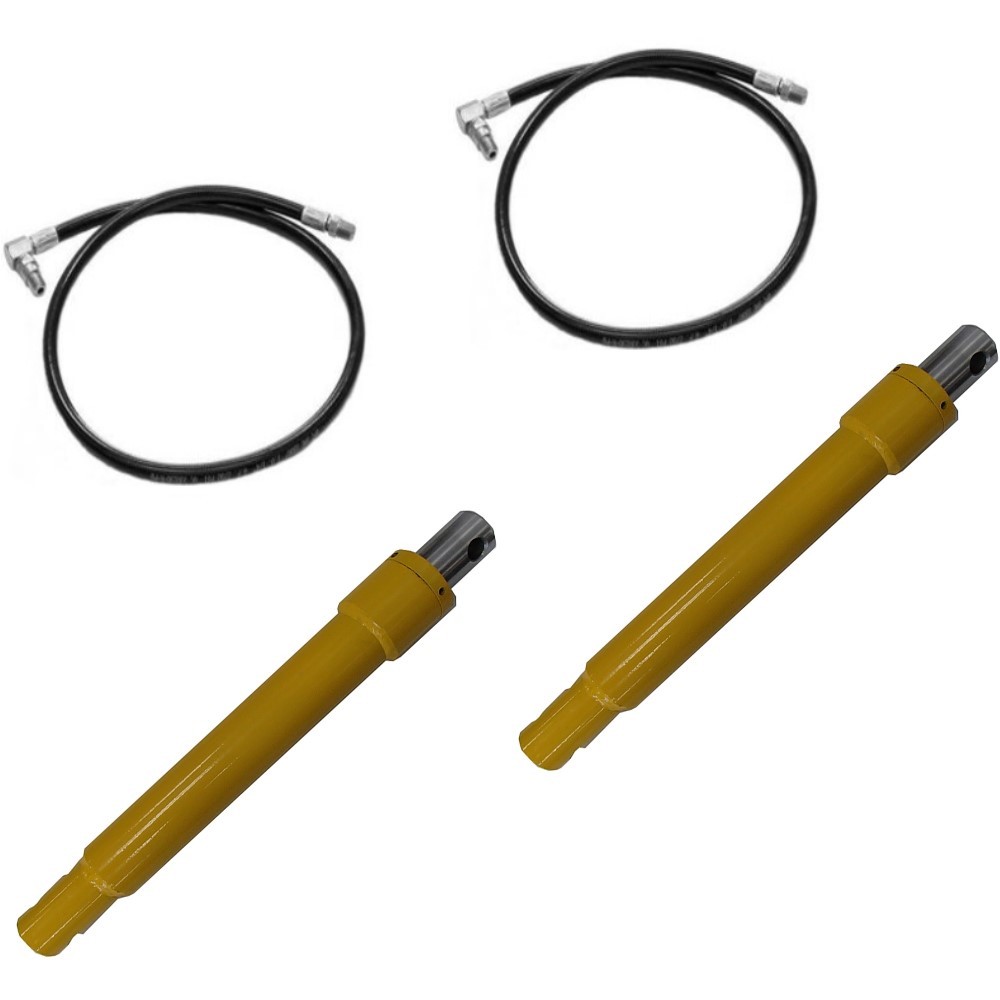 Snow Plow Cylinder Ram & Hydraulic Pressure Hose Fits MEYER Replaces 05810