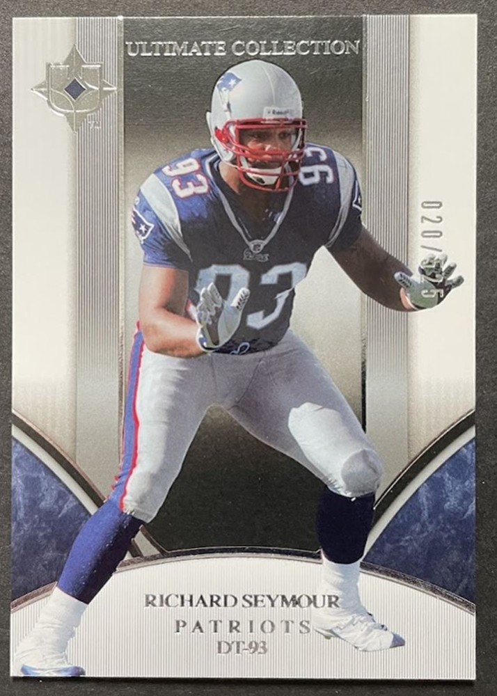 2006 Upper Deck Ultimate Collection Richard Seymour Patriots 020/525