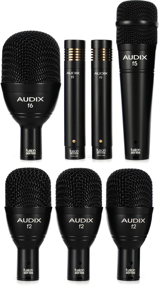 Audix FP7 7-piece Drum Microphone Package (5-pack) Bundle