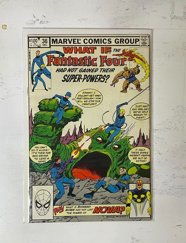 What If 36 Fantastic Four Marvel Comics Canadian Variant