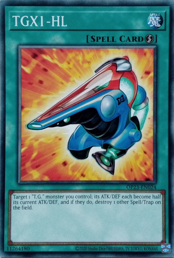 OP23-EN024 TGX1-HL COMMON 1ST EDITION YuGiOh CARD