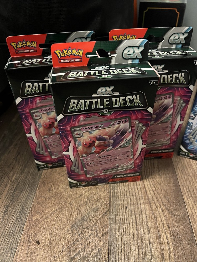 3x Tinkaton EX Battle Deck