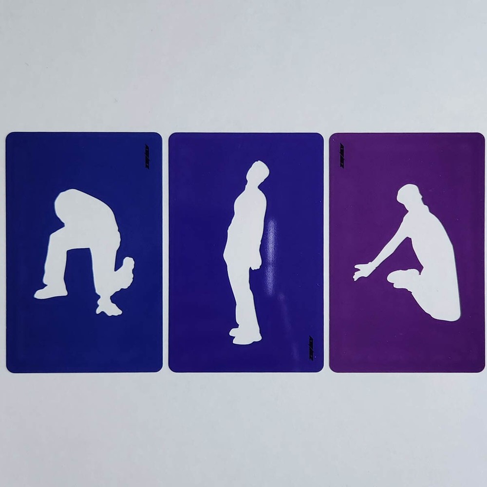 Min Gi Official Action card 3 Version Set Ateez The World Ep.2 Outlaw Kpop