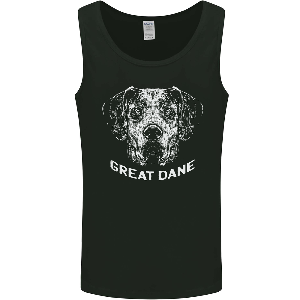 Great Dane Dog Mens Vest Tank Top