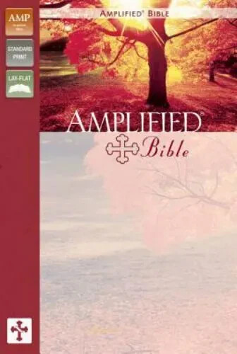 Zondervan 1987 Amplified Bible Classic AMPC - Burgundy Bonded Leather -BRAND NEW