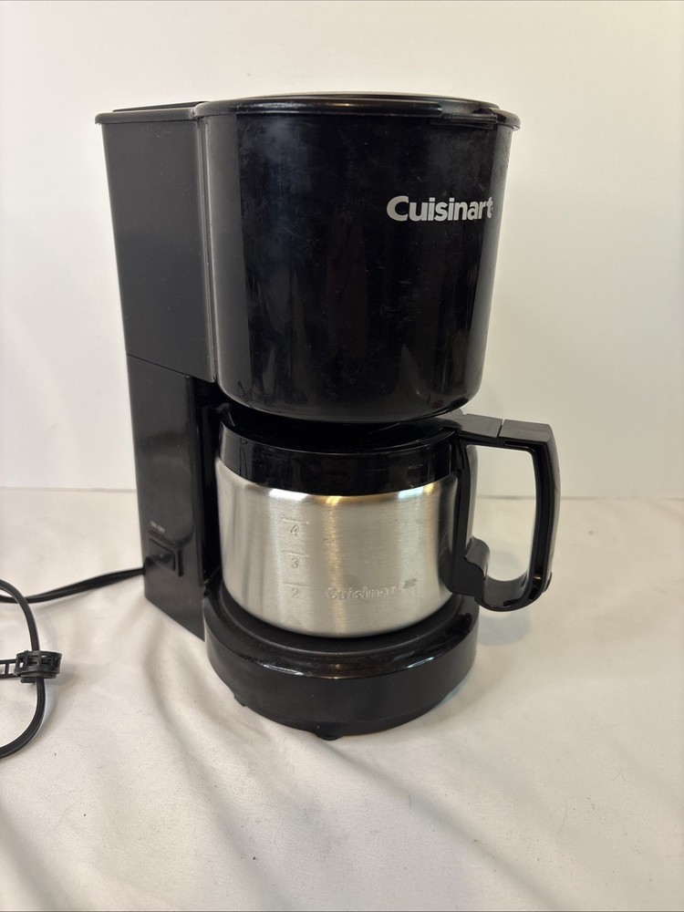 Cuisinart DCC-450(KB) 4-Cup Coffee Maker Stainless-Steel Carafe Tested
