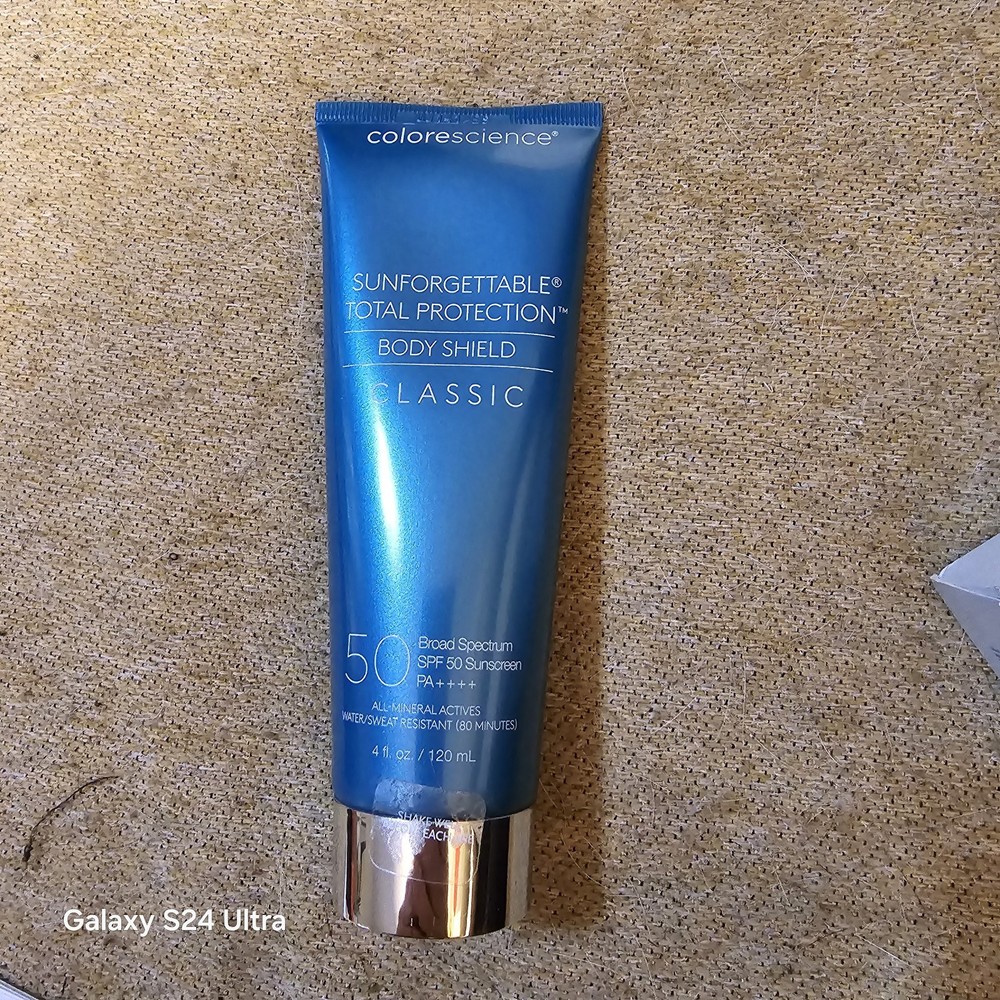 ColoreScience SPF 50 Total Protection Body Shield 4 fl oz Sunscreen