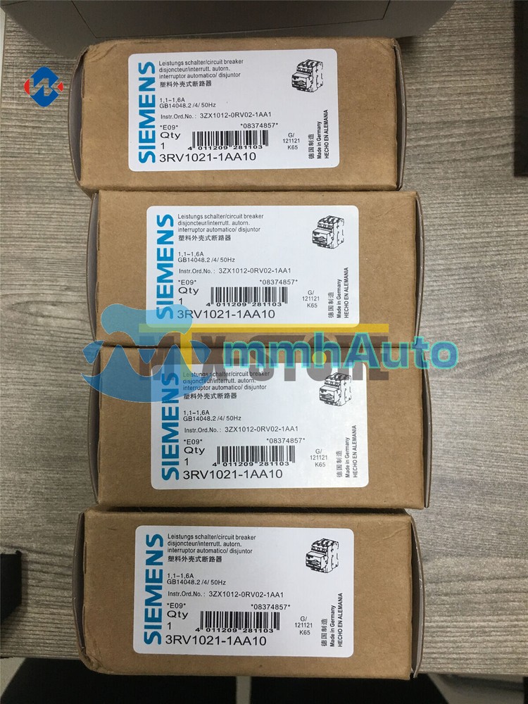 1PC Brand Siemens Motor protection circuit breaker 3RV1021-1AA10 3RV10211AA10