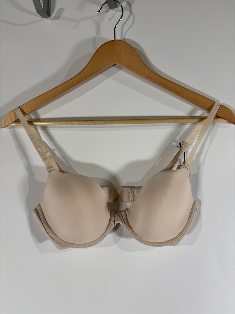 Victoria’s Secret The Nakeds Lined Demi Bra Beige 32C