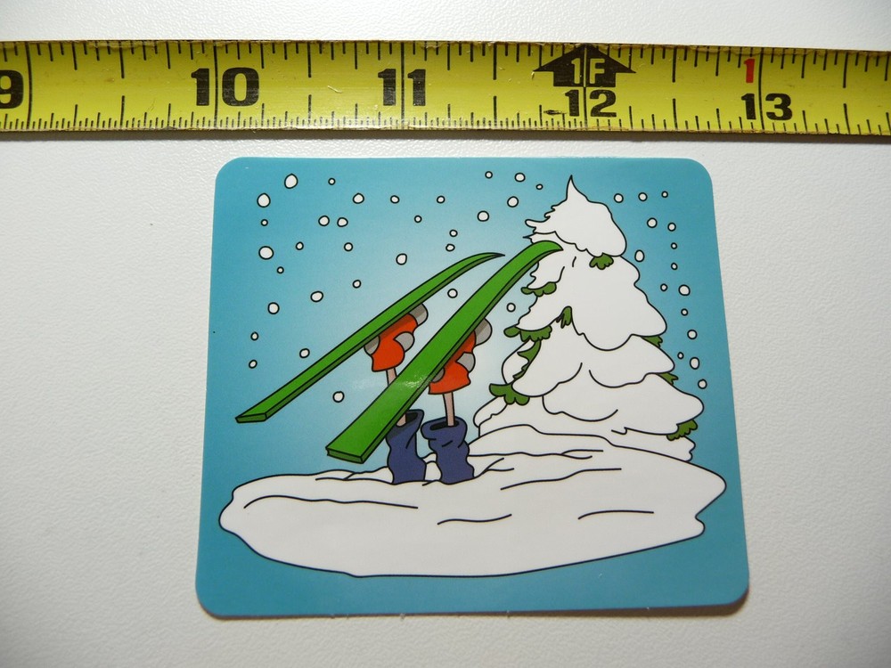 Winter Sports Snow Drift Resort Fun Decal Sticker for Play
