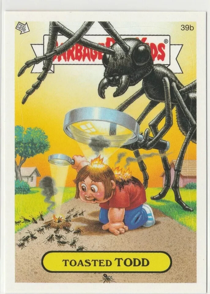 Toasted Todd Garbage Pail Kids GPK 2006 ANS5 Series 5 Card