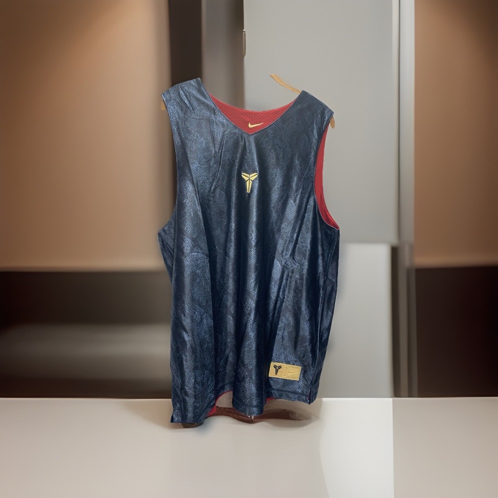 Nike NBA Kobe Bryant Reversible Basketball Jersey Sz L Blue/Red Men’s FZ0934-475