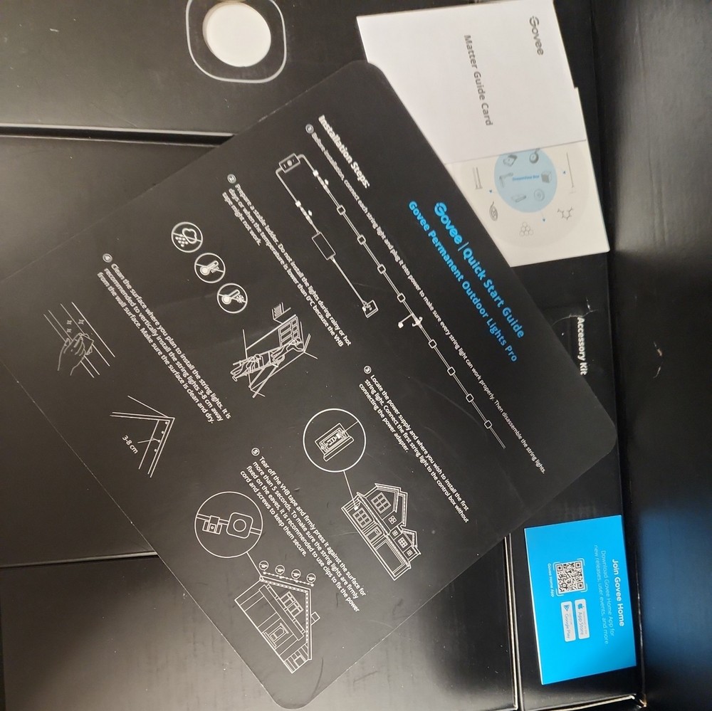 Govee Permanent Outdoor Lights Pro 200ft Smart RGBIC Landscape Lighting